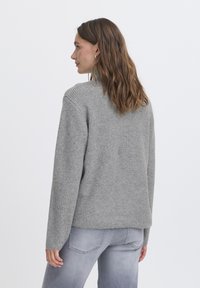 ICHI DUCIE CA - Vest - grey melange