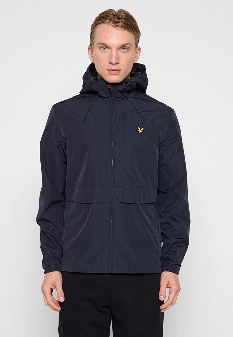 Lyle & Scott Lichte jas donkerblauw
