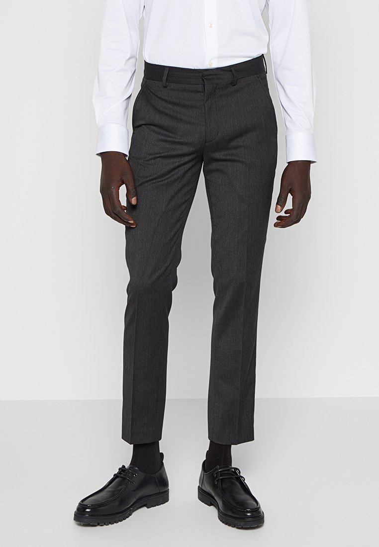 Selected Homme Pantalon donkergrijs