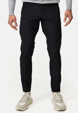 INDICODE JEANS Trousers - black