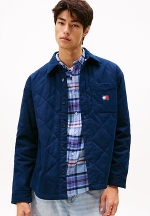 PADDED OVERSHIRT UNISEX - Lengva striukė - dark blue