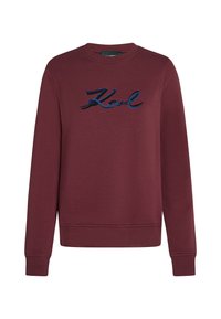 SIGNATURE SEQUINS  - Športni pulover - windsor burgundy