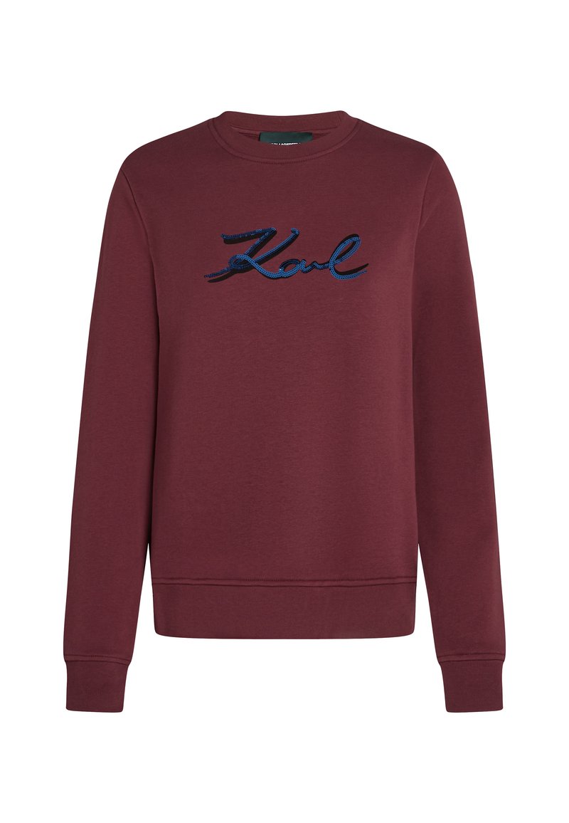 Karl Lagerfeld Sweater bordeauxrood
