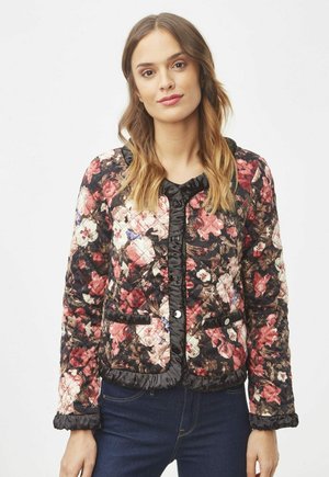 CON ESTAMPADO FLORAL Y EFECTO  - Chaqueta de entretiempo - rosa