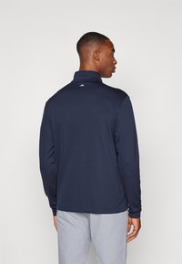 J.LINDEBERG Sports CLIDE QUARTER ZIP MID LAYER - Topper langermet - navy