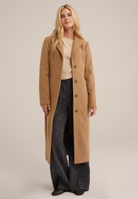 WE Fashion - Klassinen takki - beige Pienoiskuva 1