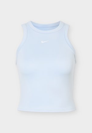 Nike Performance, ONE FITTED CROP TANK - Top - hydrogen blue/white