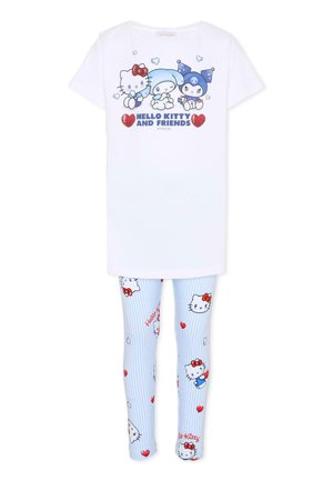 COMPLETI SPORTIVI CORTI SET - Pyjama - white