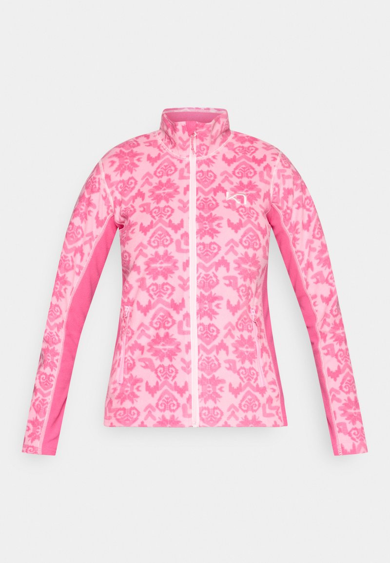 Kari Traa Fleecejas neonroze