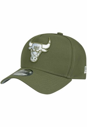 9FORTY AFRAME  CHICAGO BULLS - Cap - olive