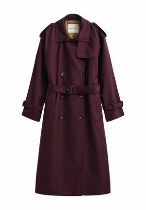 GANT, Trench - darkened wine