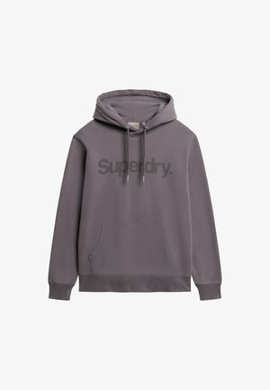 Superdry & Co CORE LOGO CITY - Kapuzenpullover - rock dark grey