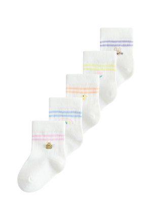 5 PACK   - Șosete - white