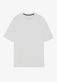 SHORT SLEEVE MUSCLE FIT T-SHIRT - Pamata T-krekls - white