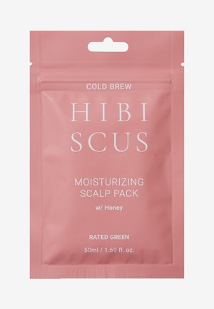 RATED GREEN COLD BREW HIBISCUS MOISTURIZING SCALP PACK W/HONEY 2 PACK - Haarset - -