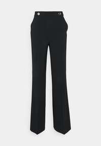 SBOZZARE PANTALONE STRET - Pantalon classique - black