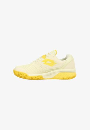 Lotto, RAPTOR HYPERPULSE 300 SPD W - Tennisschoenen voor alle ondergronden - wax yellow vibrant yellow