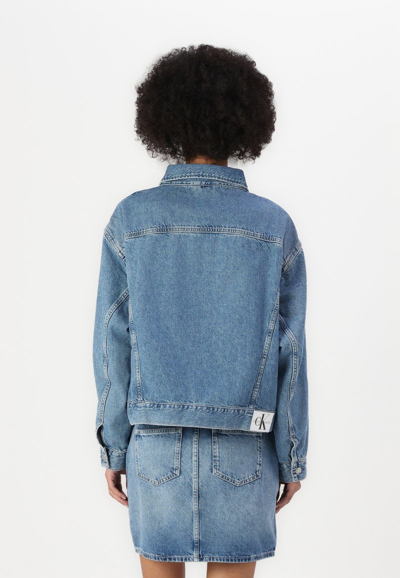 Diesel BONNY - Giacca di jeans - blue denim/blu denim Diesel BONNY - Giacca di jeans - blue denim/blu denim
