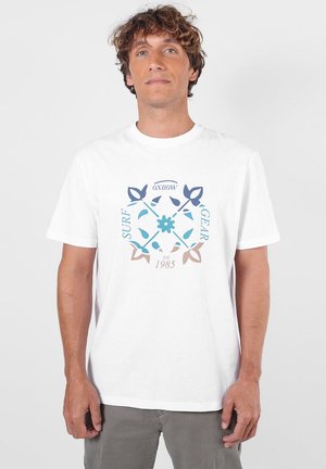Oxbow, CROSS - T-shirt imprimé - white