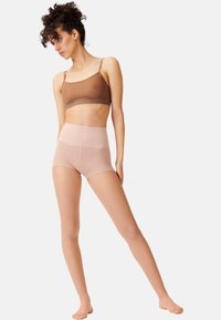 ITEM m6 INVISIBLE CONTROL - Strumpfhose - butterscotch