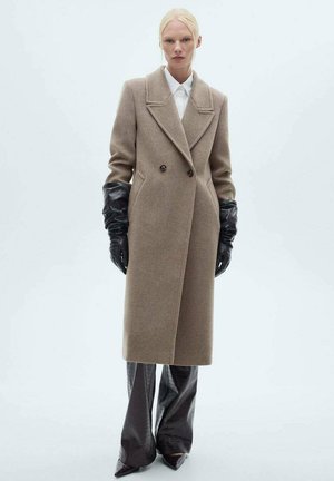 Mango Classic coat - brown