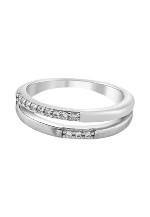 Balia DOUBLE - Bague - silberfarben, weiß