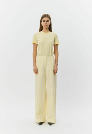 REINESW WIDE LEG  - Kalhoty - light yellow