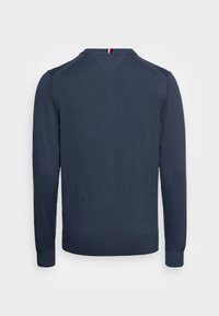 Tommy Hilfiger Stickad tröja - blue-grey