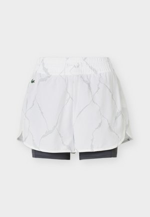 Lacoste Sport, Korte broeken - white/urban