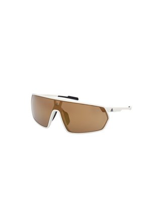 Lunettes de soleil - bianco marrone specchiato