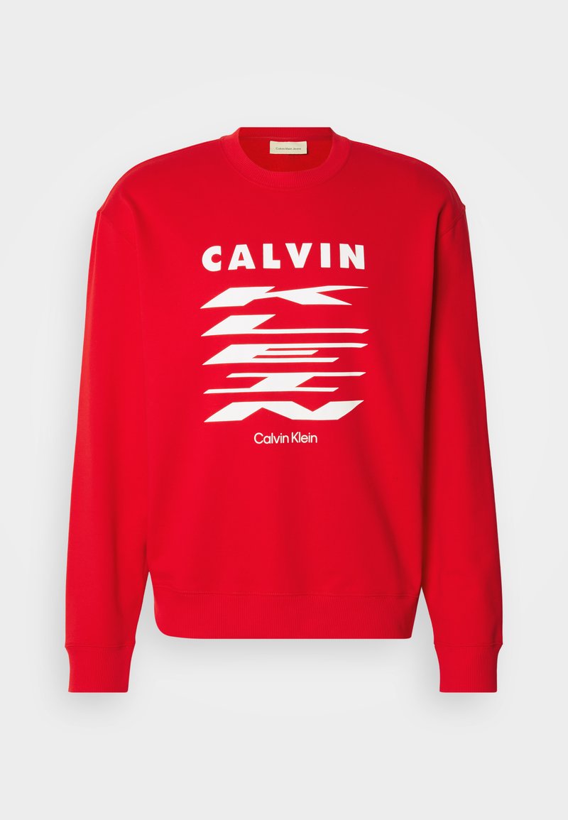 Calvin Klein Jeans Sweater rood Calvin Klein Jeans Sweater rood