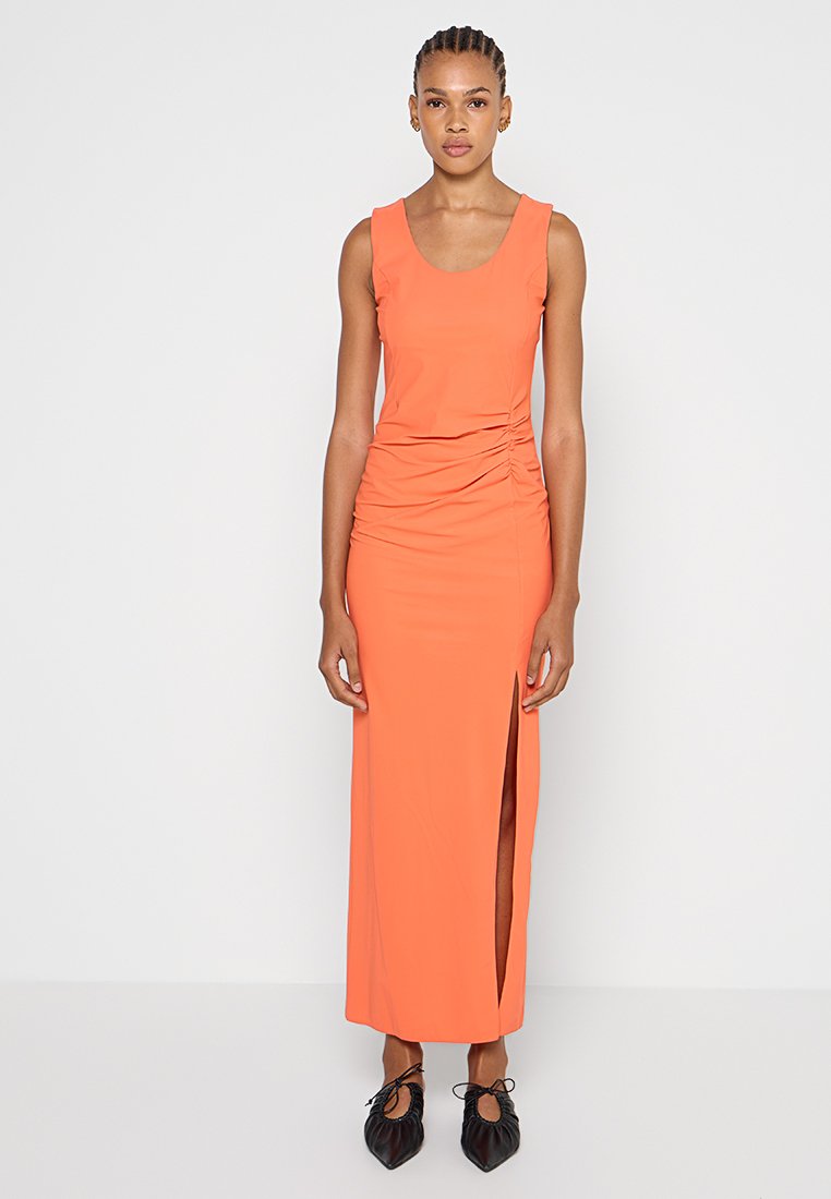 PATRIZIA PEPE Maxi-jurk koraalrood