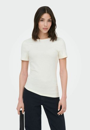 JDY, ASYMETRISCHES TOP JDYCATIE ASYMETRISCHES TOP - T-paita - cloud dancer