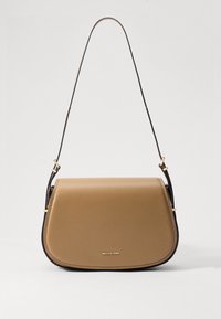LYDIA FLAP MESSENGER - Cross body bag - husk