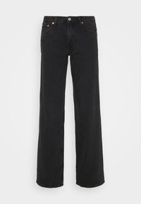 AMPLE LOW LOOSE - Jean boyfriend - black rinse
