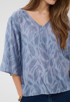 Cream, CRLOUI TSHIRT BLOUSE - Blouse - stonewash