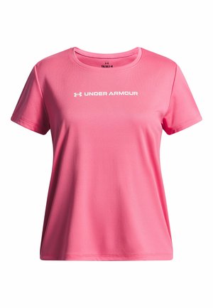 SHORT-SLEEVE GRAPH TECH WORDMARK GRAPHIC SS - Sport T-shirt - super pink