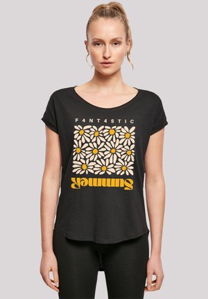 SOMMER SONNENBLUME - Print T-shirt - schwarz