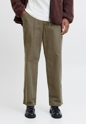 JPSTALEX EMBER WORKER PANT - Džínsy s rovným strihom - beluga