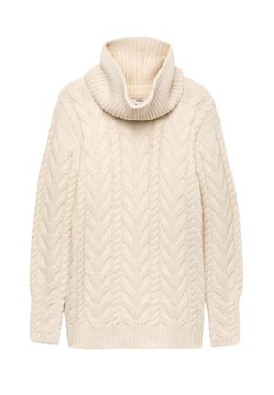 Marks & Spencer, CRAFTED CABLE KNIT JUMPER. - Strickpullover - ivory