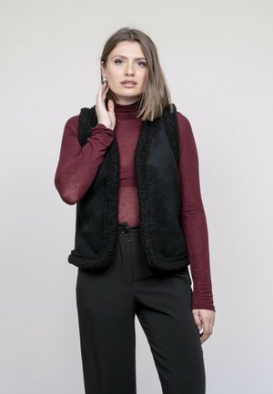 Dona x Lisa, GILET SANS MANCHES KIMORA - Veste sans manches - noir