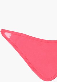 Rosa Bikini-Hose aus glattem, dehnbarem Material. Verfügt über ein Cut-out-Detail und ein tief sitzendes Design mit genähten Kanten.