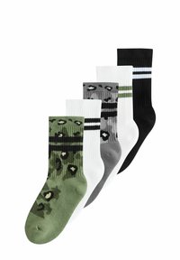 Niewybrane, khaki camo leopard