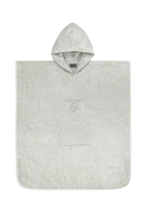 Bademantel - hellgrau