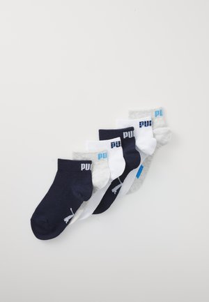 KIDS QUARTER  ECOM UNISEX 6 PACK  - Chaussettes - white/grey/blue