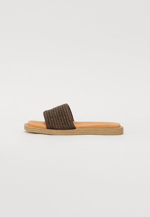 AGDA - Mules - pure chocolate
