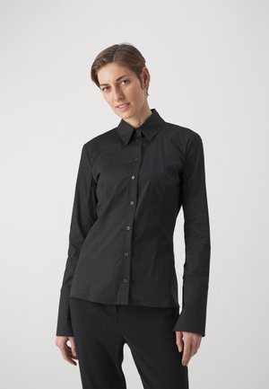 CAMICIA BLOUSE - Bluza z gumbi - nero