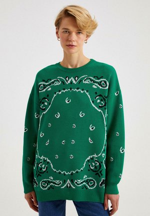 PATTERNED  - Jumper - green