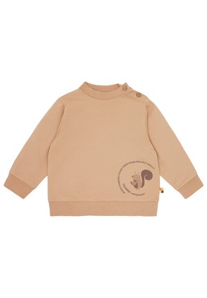 loud + proud, SWEATSHIRT MIT PFLANZENFARBEN GEFÄRBT - Felpa - walnut