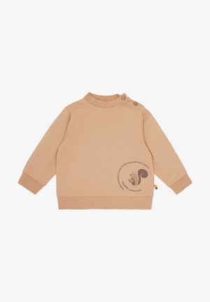 loud + proud SWEATSHIRT MIT PFLANZENFARBEN GEFÄRBT - Sweater - walnut